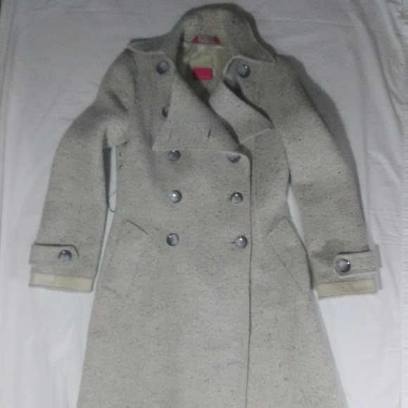 Mackage Jackets & Blazers - MACKAGE Beige Long Tweed Double Breasted Coat 4